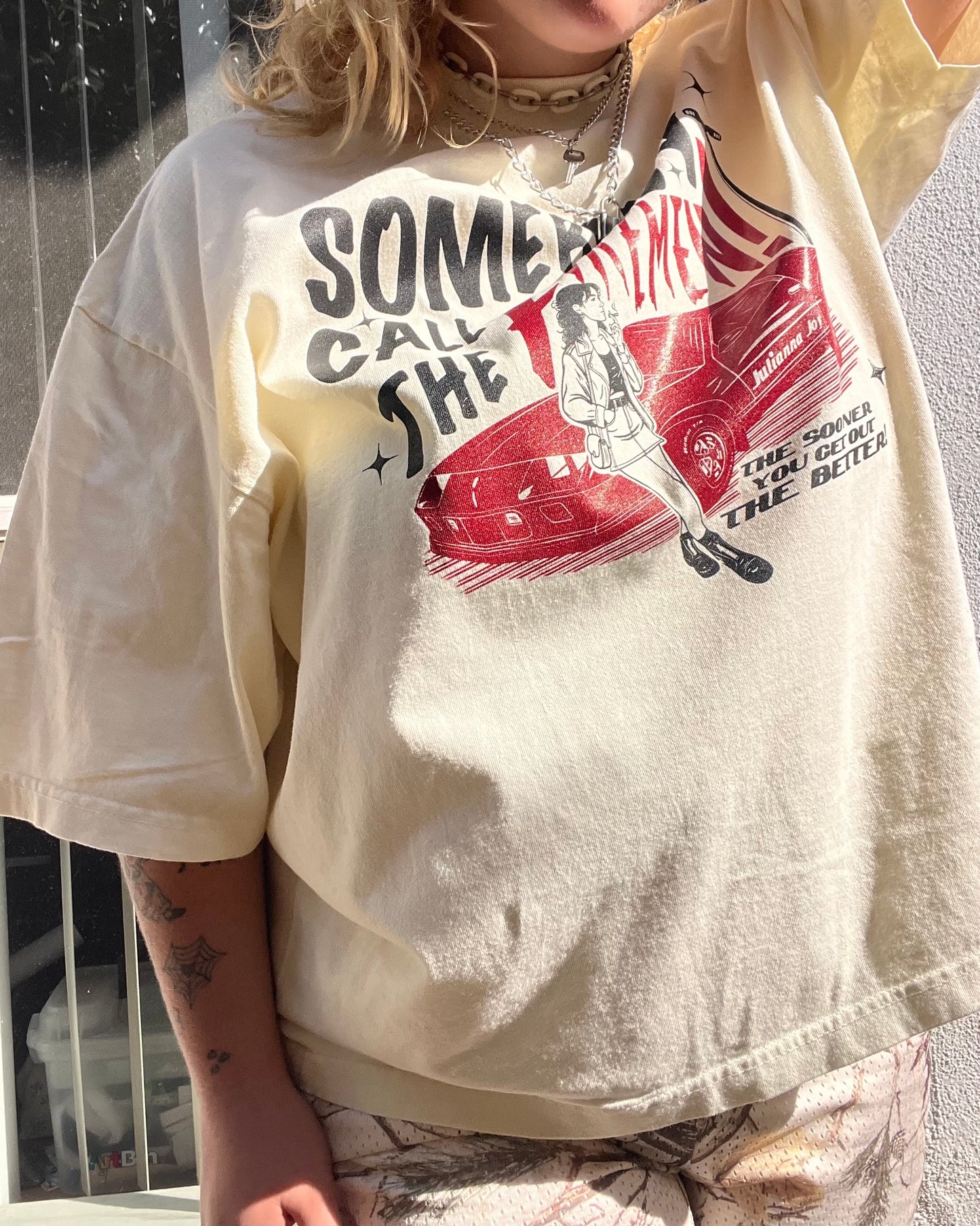 cream 'somebody call the firemen!' album tee