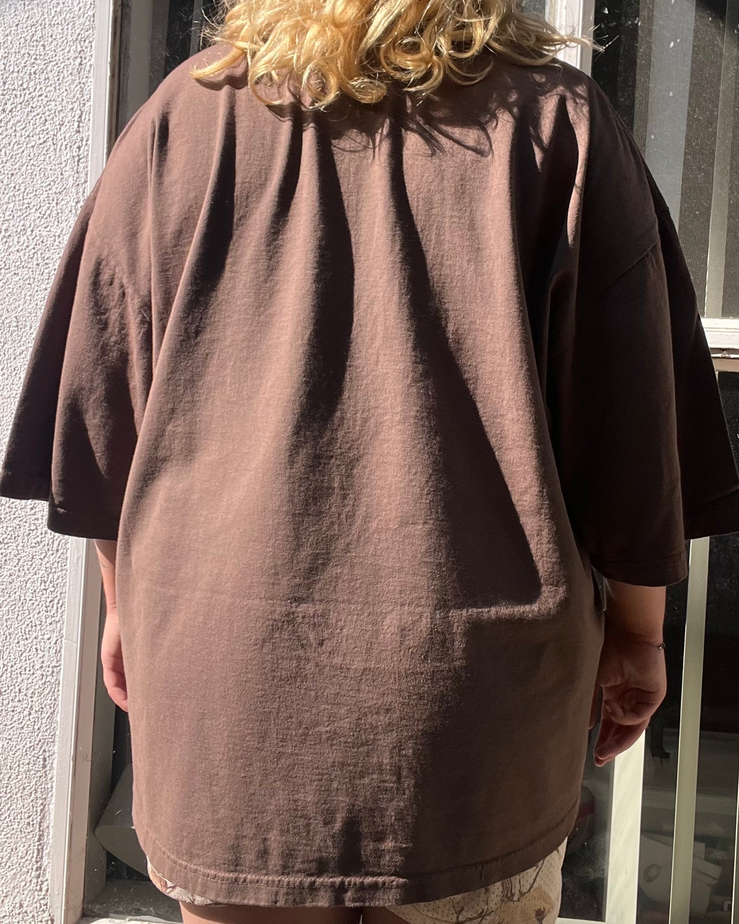 brown julianna joy tee