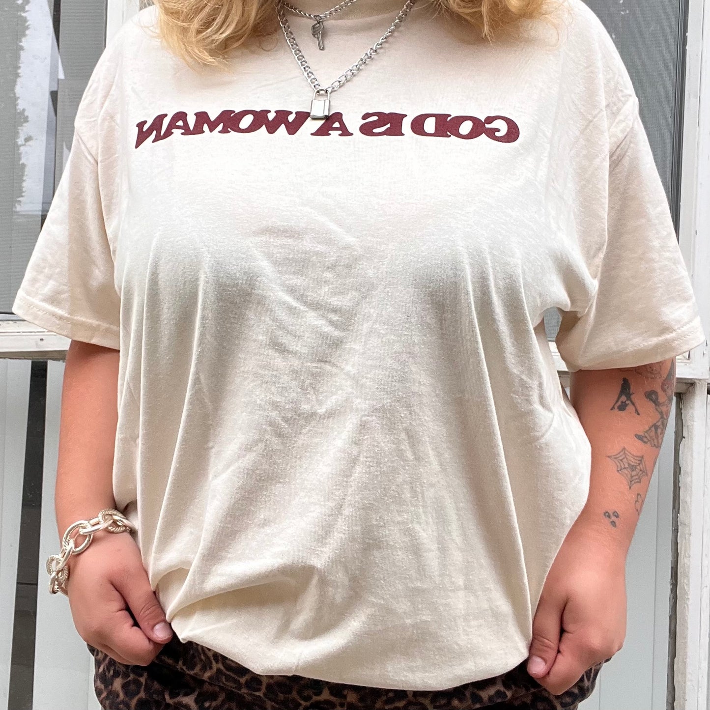 god is a woman tee