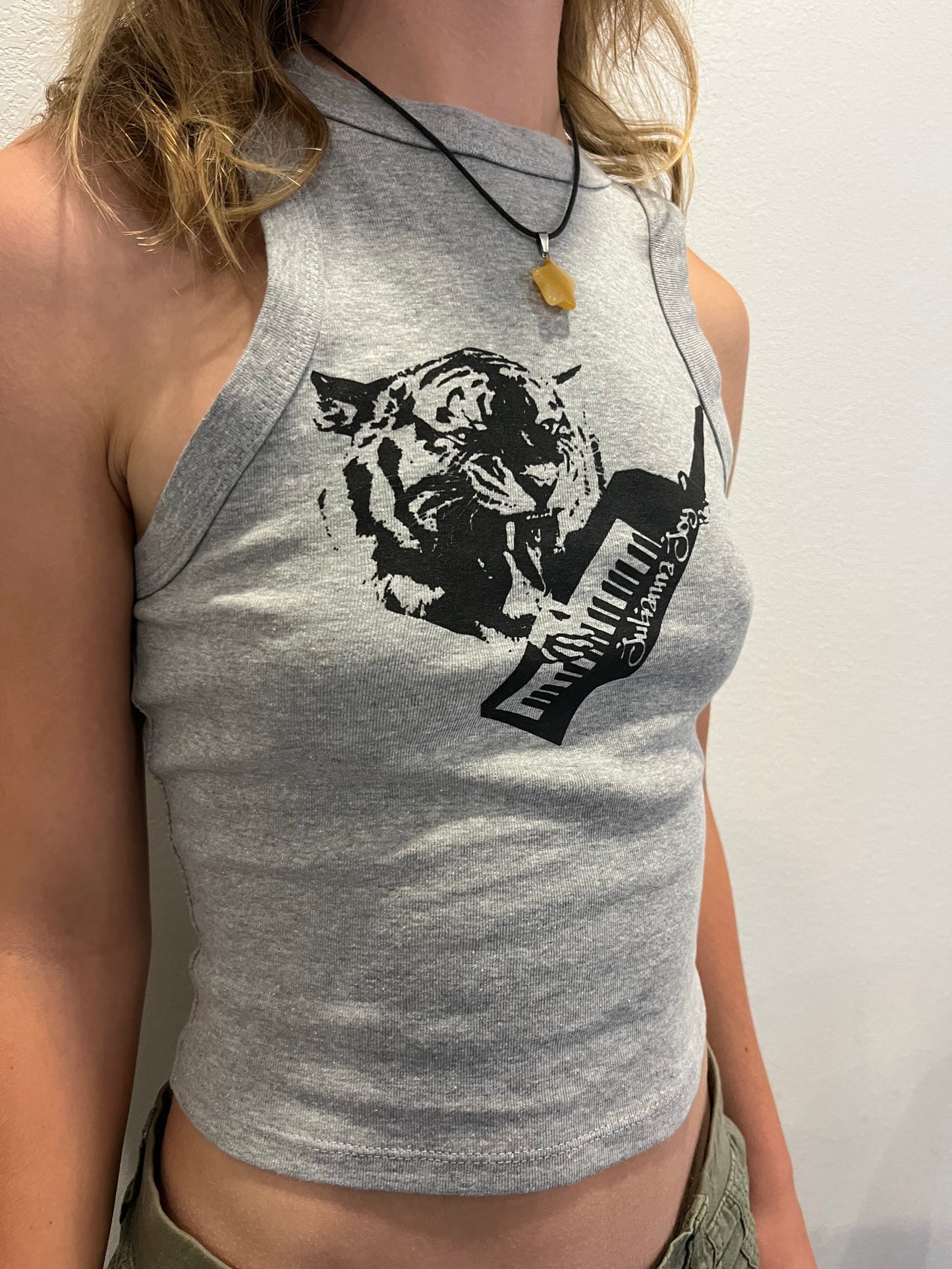grey tiger keytar tank